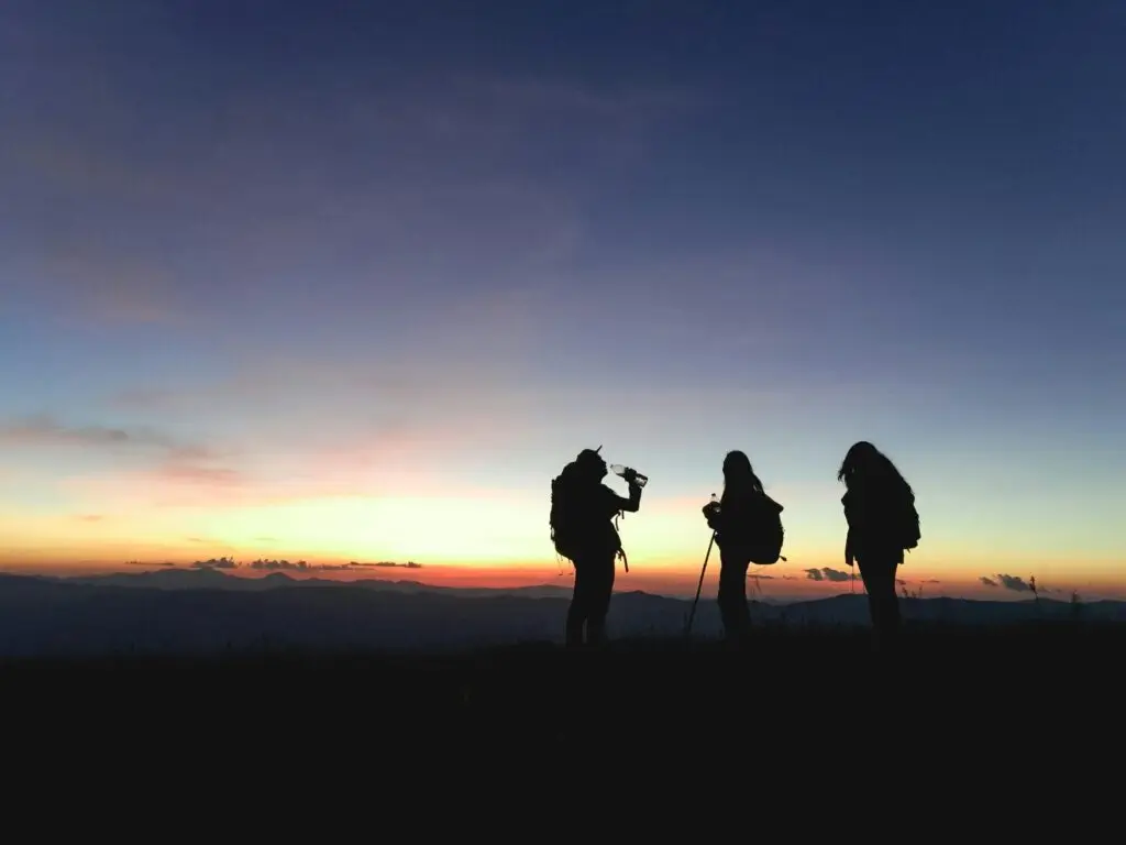 Foto oleh Tirachard Kumtanom: https://www.pexels.com/id-id/foto/siluet-tiga-orang-450062/
